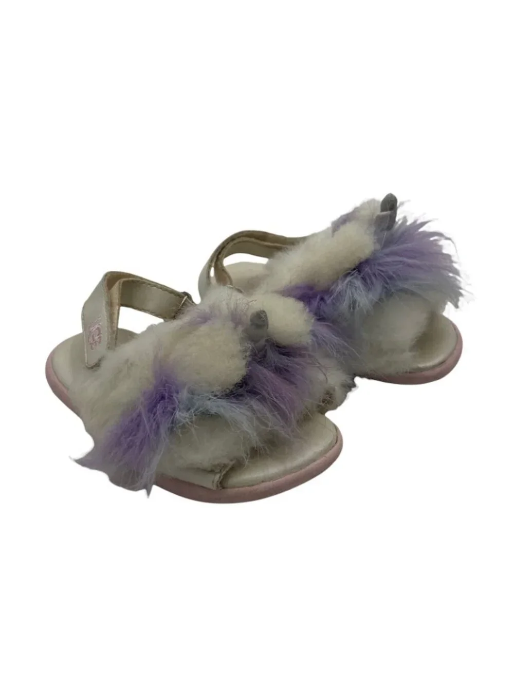 Ugg Baby Toddler Rainbow Unicorn Sandals Size 04/05 12-18 Month Purple Shoes